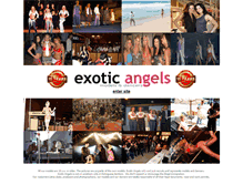 Tablet Screenshot of exotic-angels.com